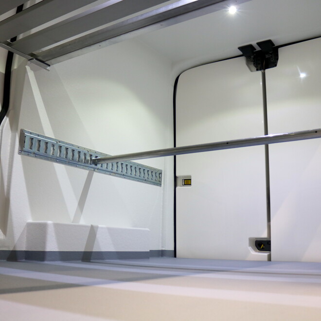 Interieur koelwagen monotemp