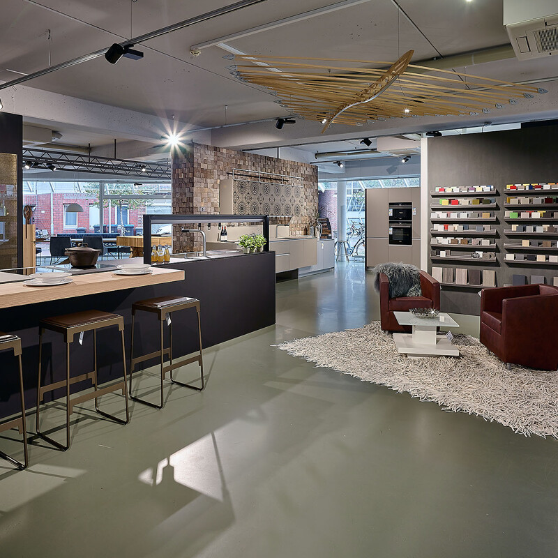 Valcucine Küchenausstellungs bei Ekelhoff Küchen Nordhorn