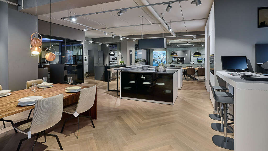 Keukenshworoom van Ekelhoff Keukens in Duitsland