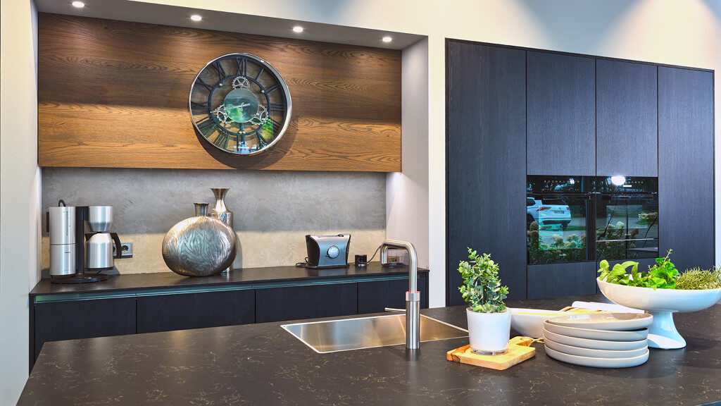 Ekelhoff Keukens Nordhorn - SieMatic Keuken S2 - zwarte showroomkeuken.