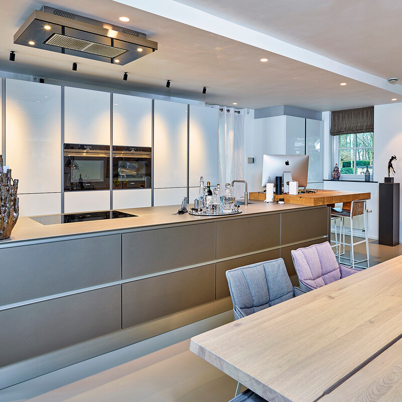 Keukeninspiratie: Grijze keuken bij Ekelhoff Keukens Duitsland ontdekken