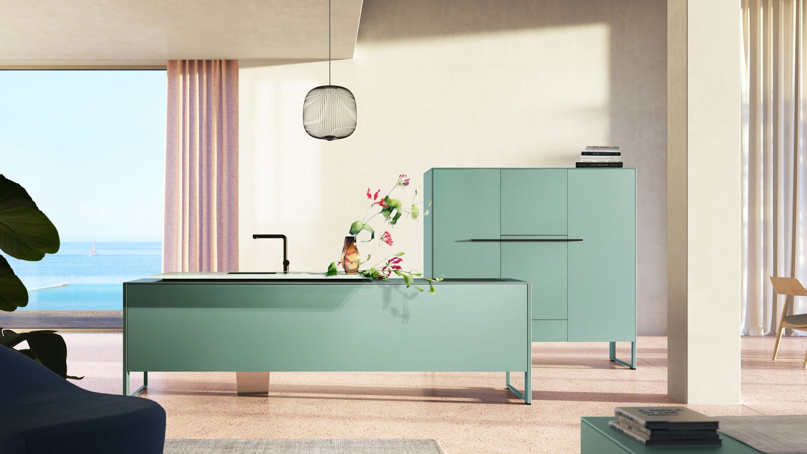 zachtgroene keuken_Poggenpohl-Venovo_Ekelhoff Keukens