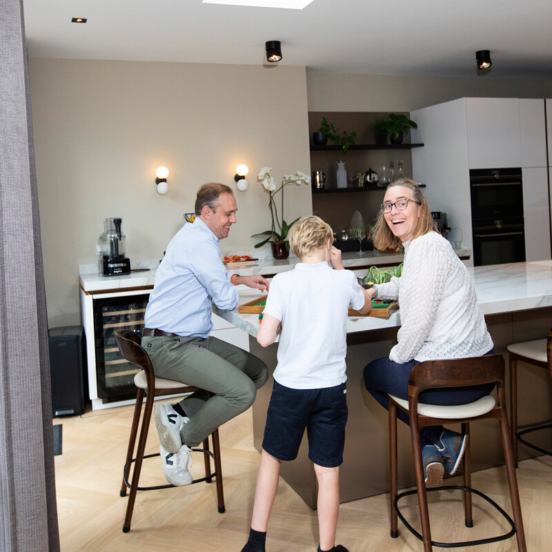 SieMatic keuken  met kookeiland in Amsterdam-Ekelhoff keukens