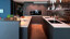 next125 keuken NX912 droomkeuken in lavazwart met matglasfronten