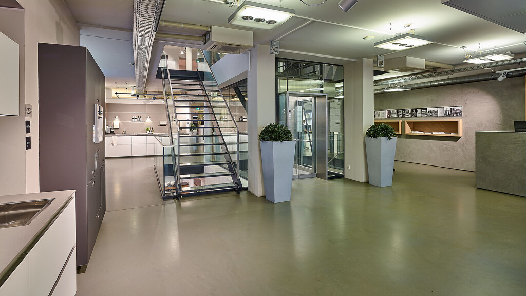 Entree van het Keukenwinkel - Keukenhuis Ekelhoff in Duitsland