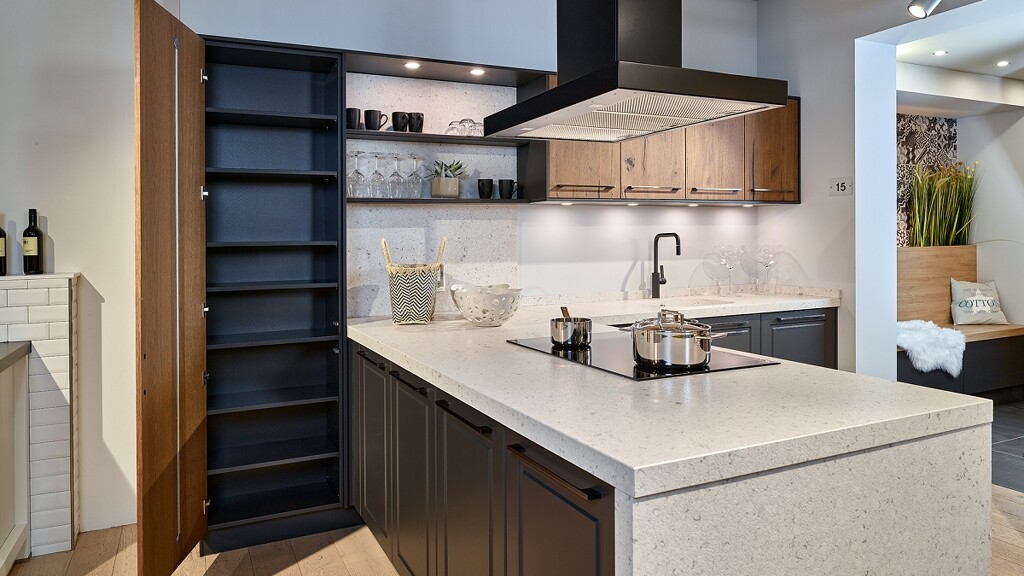 Showroomkeukens kopen modern landelijke keuken van Ballerina