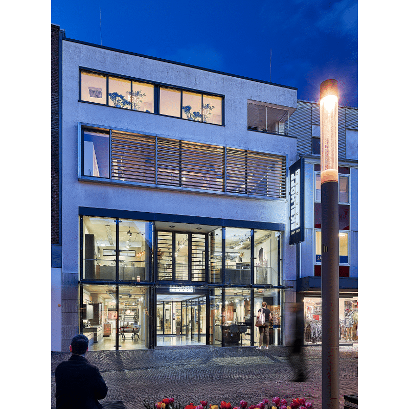 Das Küchenhaus Ekelhoff mit neuer Fassadenwerbung