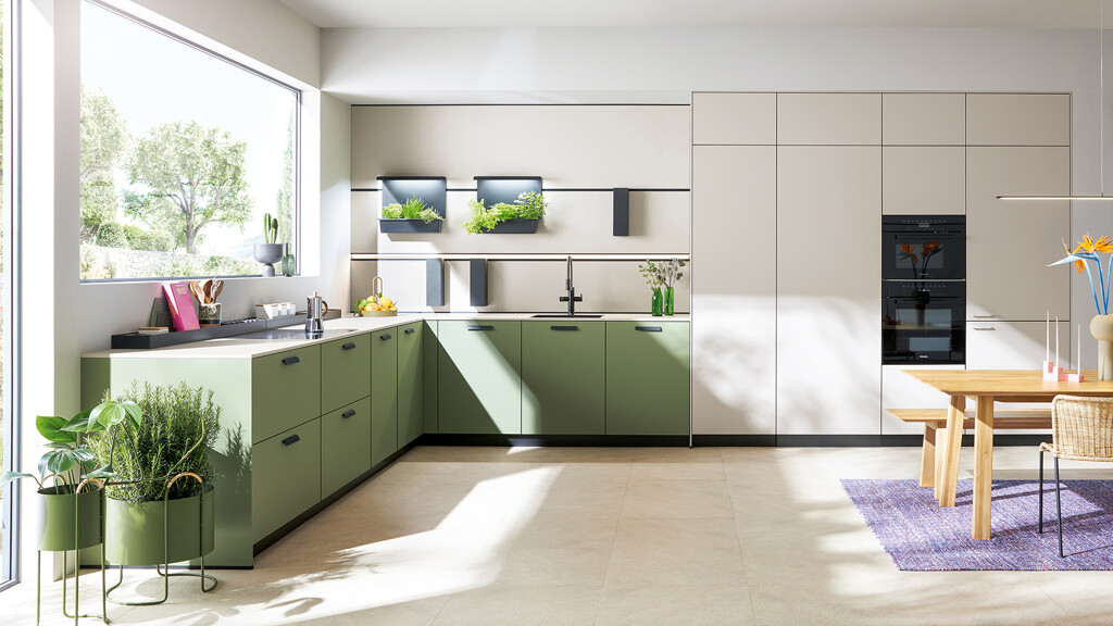 lichtgroene keuken_next125_NX890_linoleum_olijfgroen_Ekelhoff Keukens