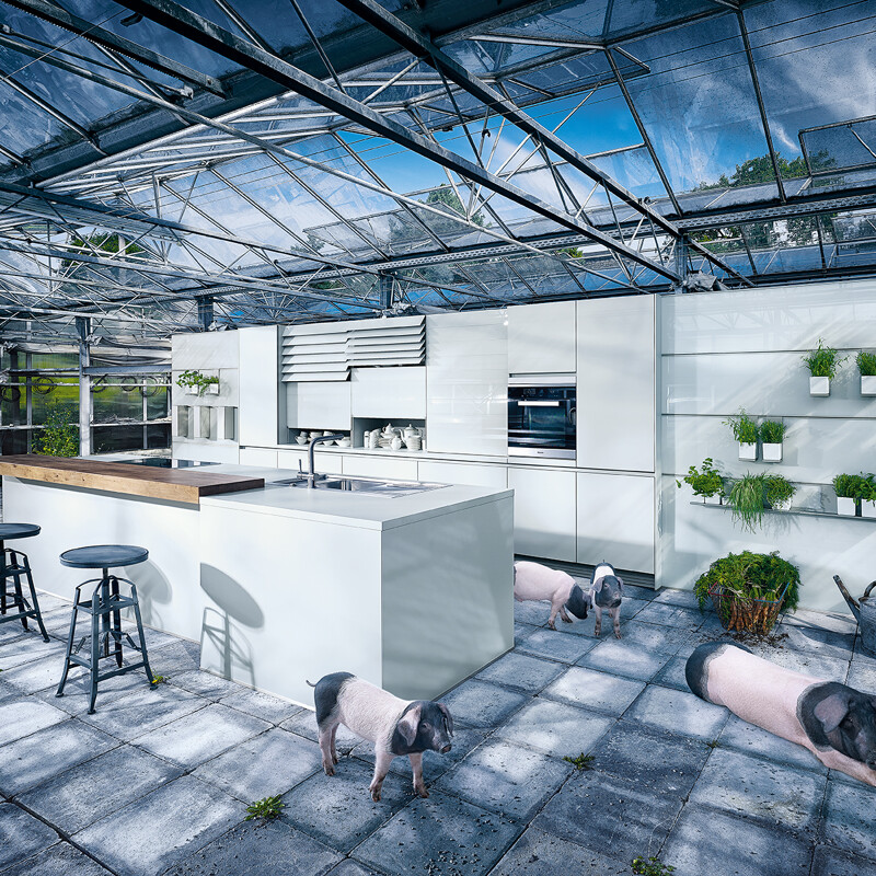 Next 125 keuken NX902 in kristalgrijs