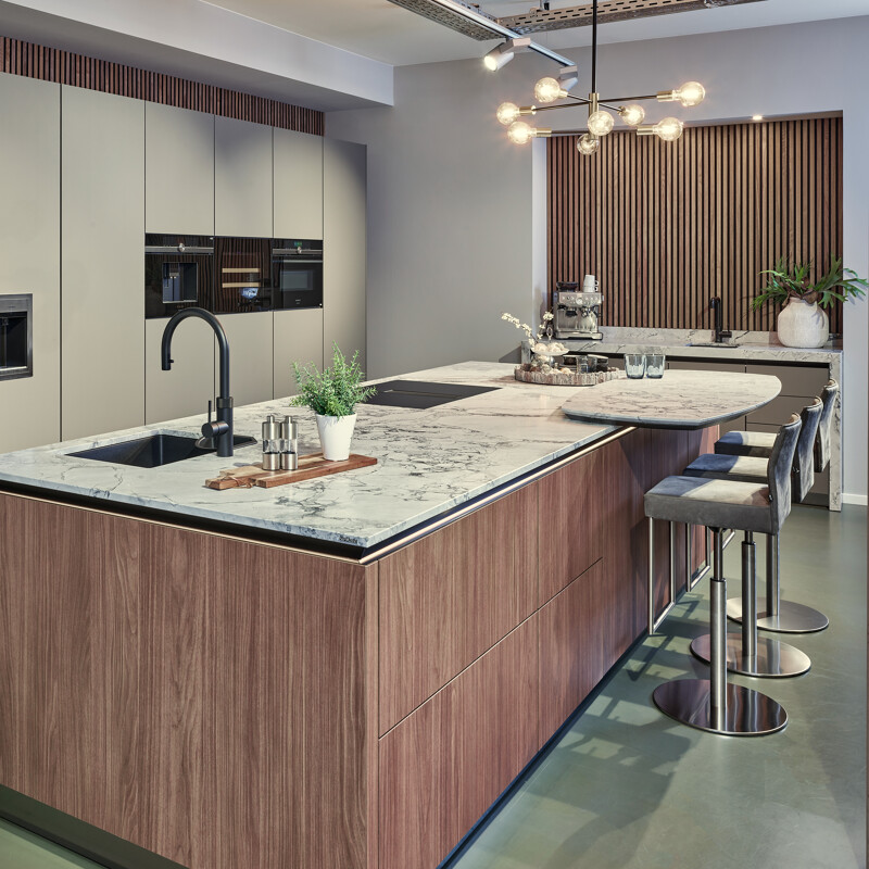 SieMatic eilandkeuken van Ekelhoff Keukens uit Duitsland