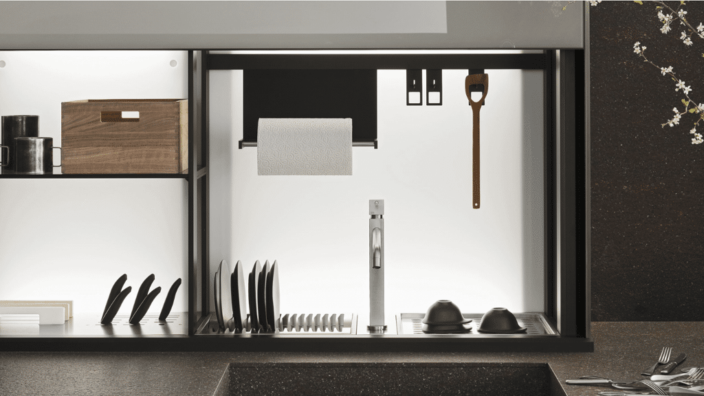 Besondere italienische Designerküche von Valcucine in der Linie Genius Loci. Valcucine Ausstellungsküchen Sale bei Ekelhoff Küchen in Nordhorn.