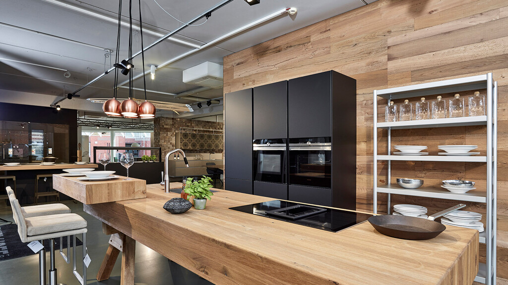 Kooktafel van Ekelhoff Keukens Duitsland-houten keuken