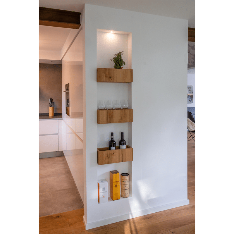 Contur Küche in kristallweiß hochglanz bei Ekelhoff Küchen