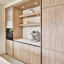 Houtlook Keuken in Sherwood eiken-sepiagrijs van Ballerina, gerealiseerd door Ekelhoff Keukens
