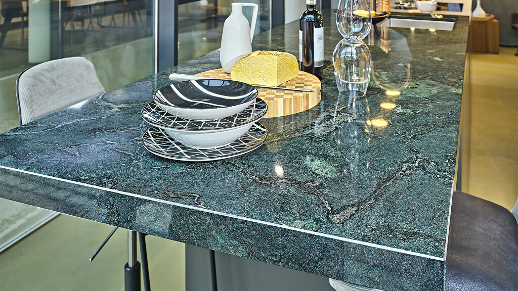 Keukenblad-Diorite Green-Kuchenhaus Ekelhoff