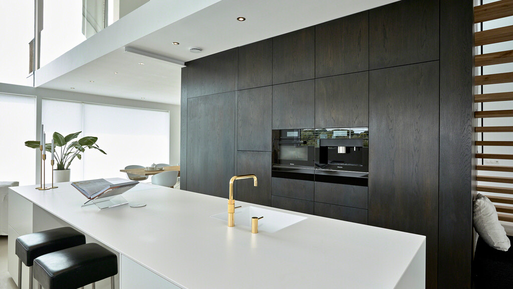 next125 NX510 Inselküche mit Keramik Arbeitsplatte von Ekelhoff Küchen