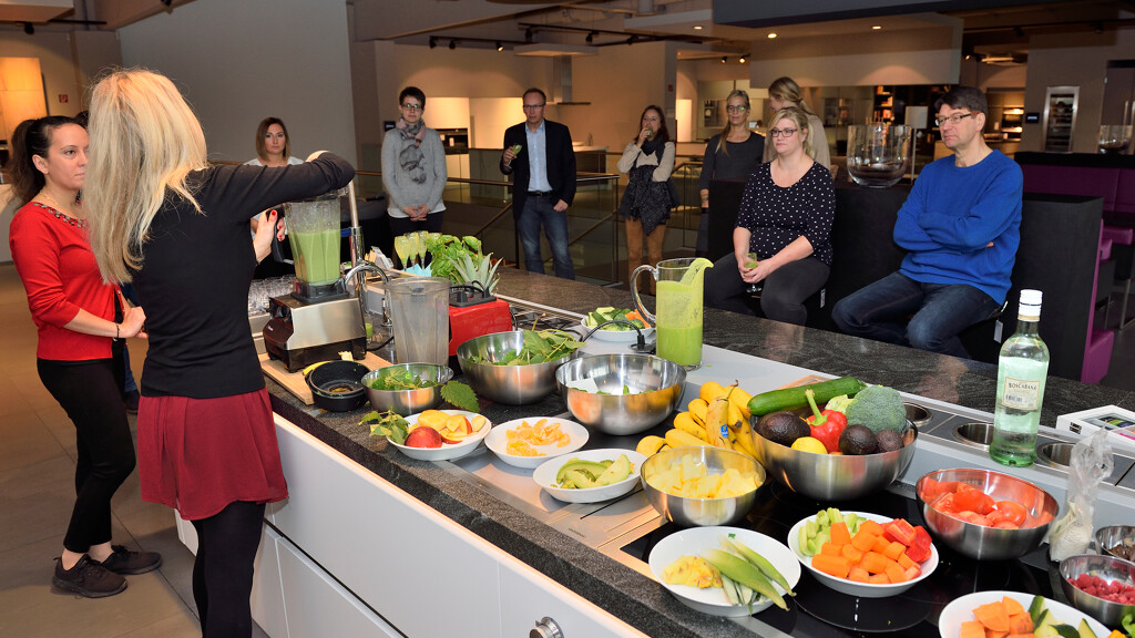 Kookcursus in de showkeuken bij Ekelhoff Keukens Nordhorn