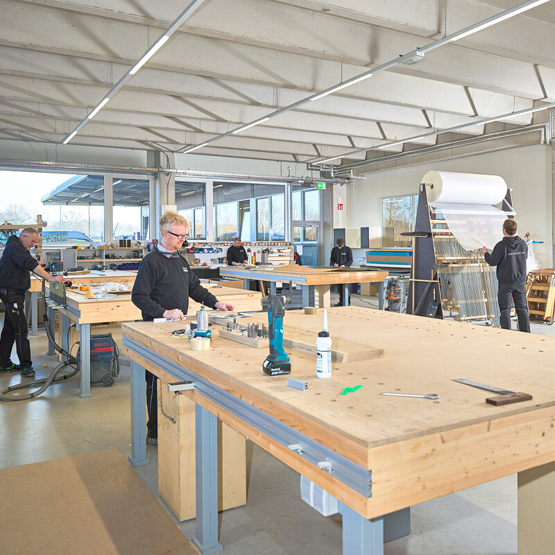 De keukenfabriek van Ekelhoof Keukens - Keukenkatjes voor keuken op maat