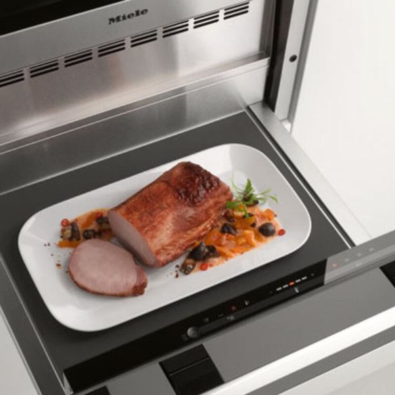 Open warmhoudlade van Miele