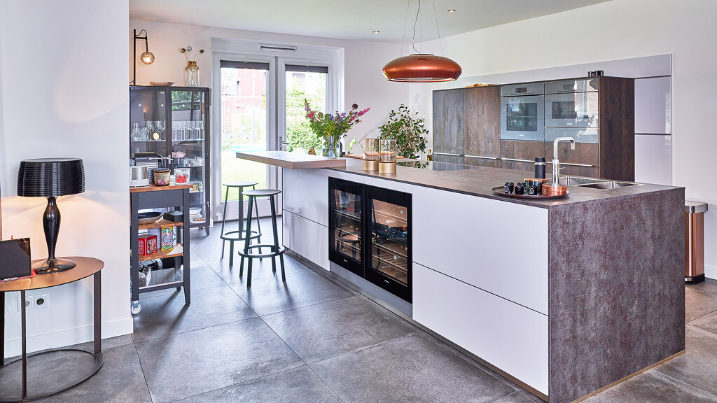 Keuken met eilandkeuken van Ekelhoff Keukens Duitsland