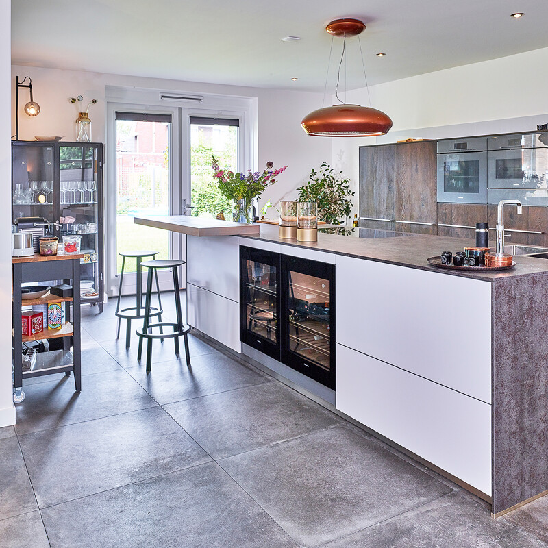 Keuken met eilandkeuken van Ekelhoff Keukens Duitsland