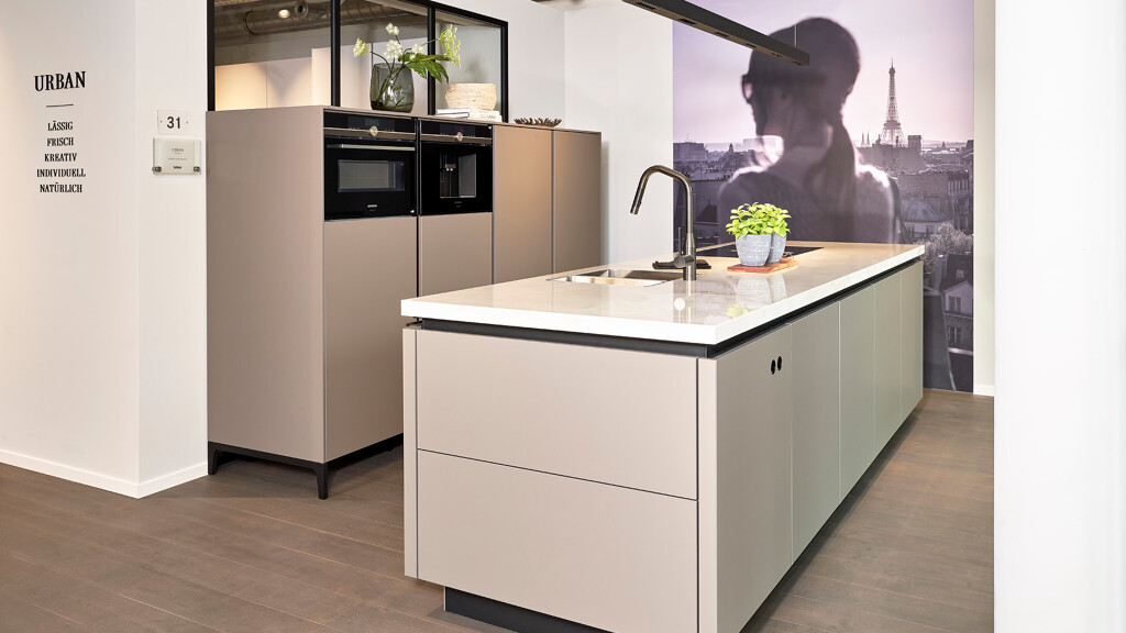 SieMatic Keuken Urban-showroomkeuken van Ekelhoff Keukens Duitsland