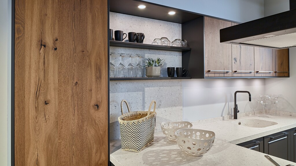 Showroomkeuken uitverkoop modern landelijke keuken