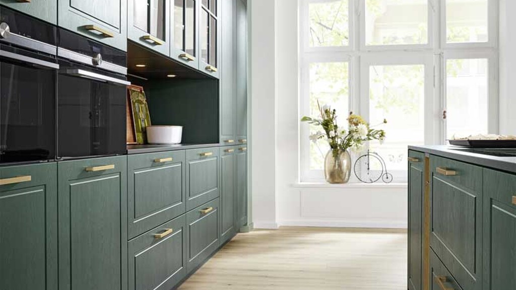 Groene landelijke keuken-Ballerina-night green-Ekelhoff Keukens