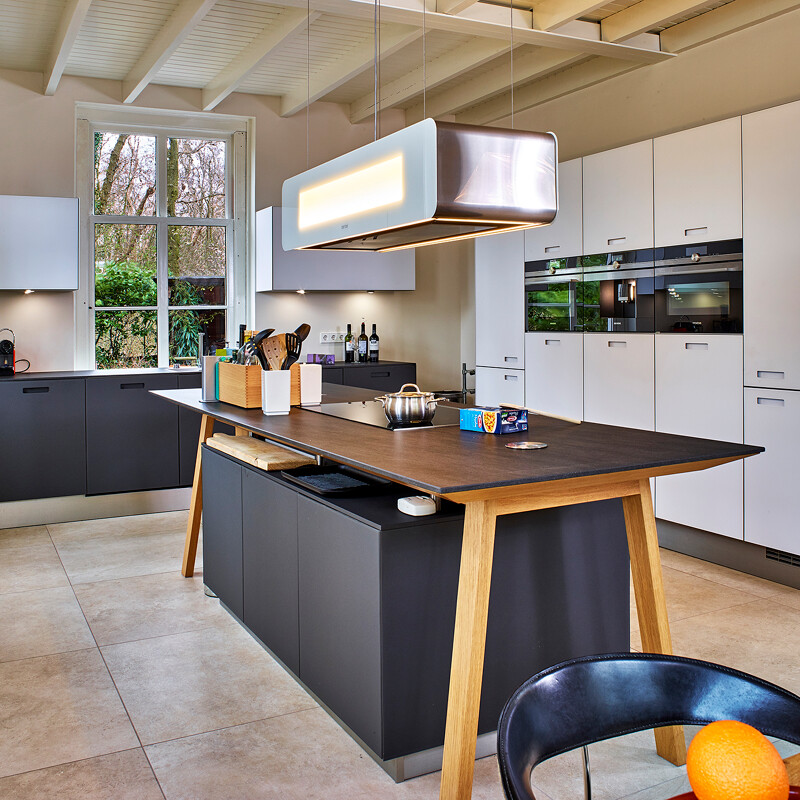 next125 keuken NX902 met kooktafel kookeiland