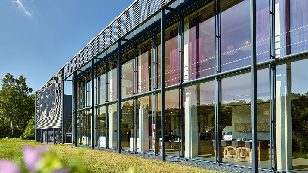 Blick auf die Rückseite der Filiale Küchenland Ekelhoff, Ekelhoff Küchen