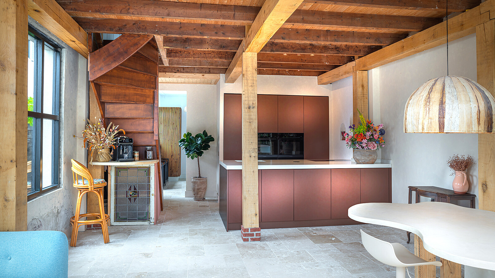 Besondere kupferfarbene Küche von Ballerina Palazzo, mit Kupfer Metallic Samtlack. Entdecken Sie Ballerina Küchen bei Ekelhoff Küchen