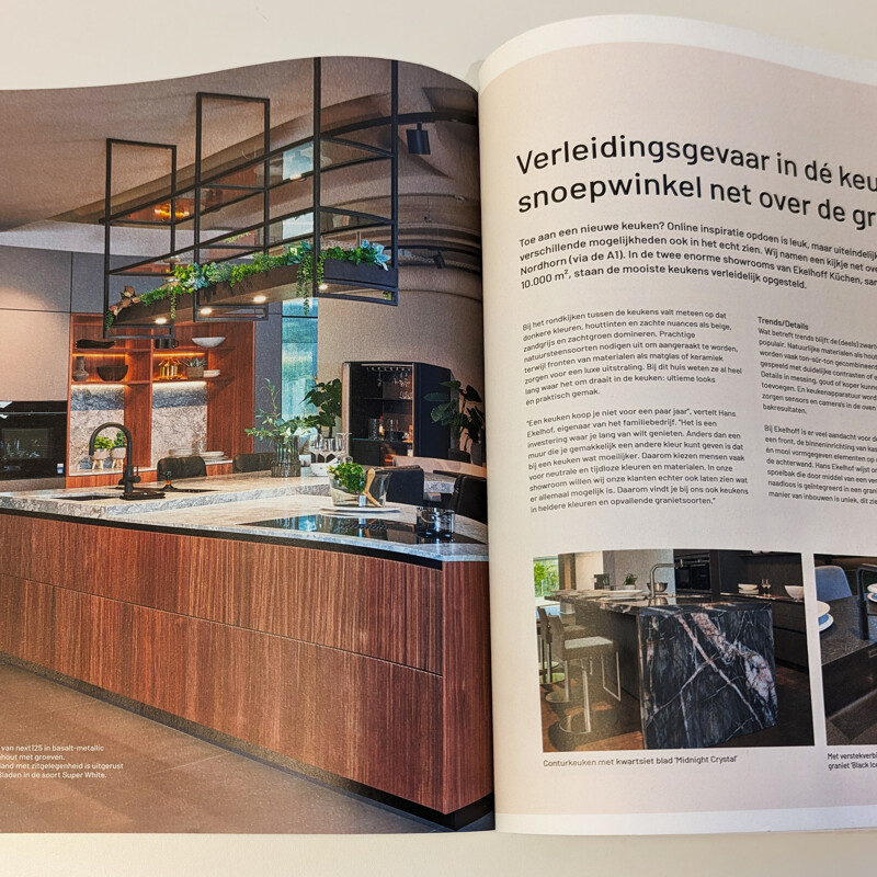 Leuk artikel over Ekelhoff Keukens in VT verbouwen - Keukeneditie