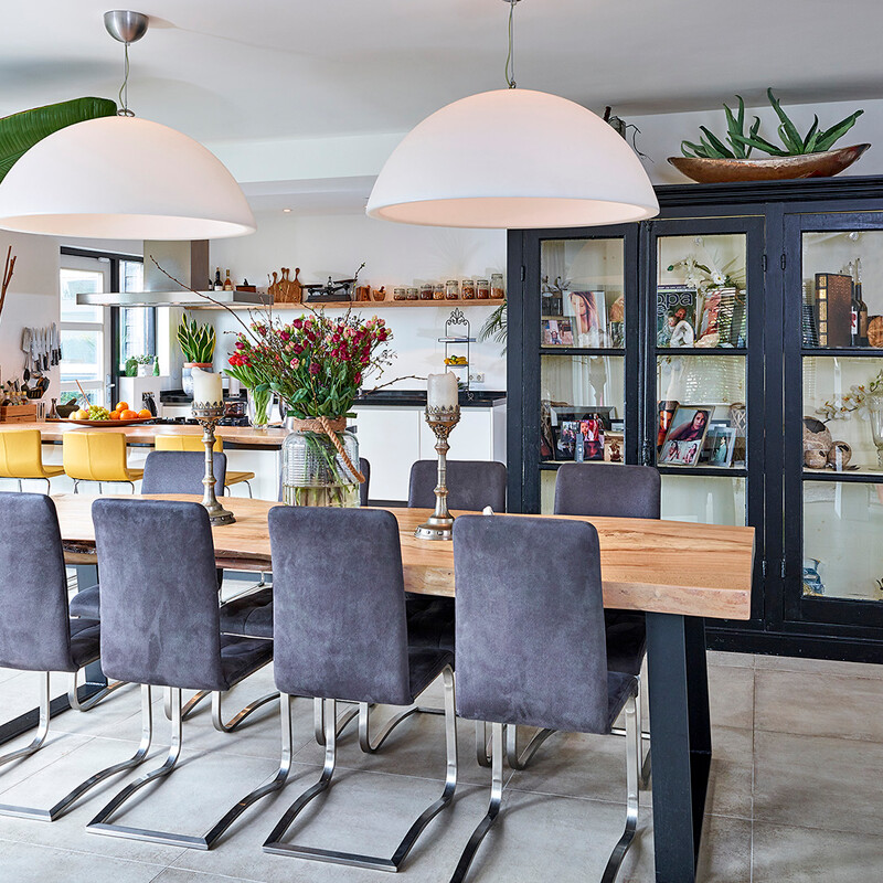 Wit eilandkeuken met bar Ekelhoff Keukens Duitsland