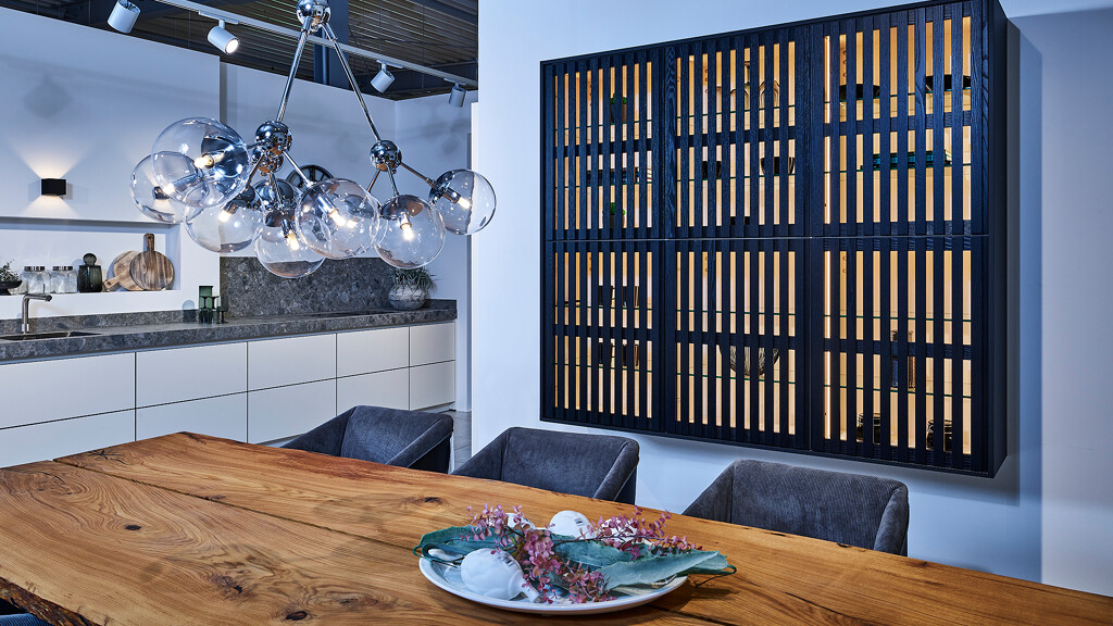 Ballerina showroomkeuken in de keukenwinkel van Ekelhoff Keukens Nordhorn