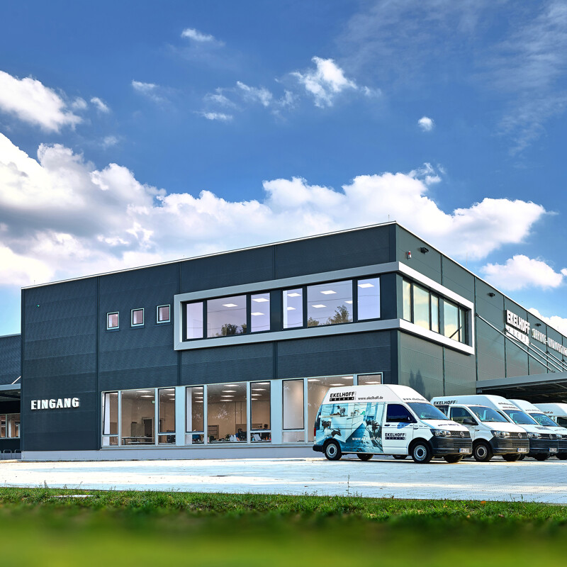 Magazijn van Ekelhoff Keukens Nordhorn in Duitsland